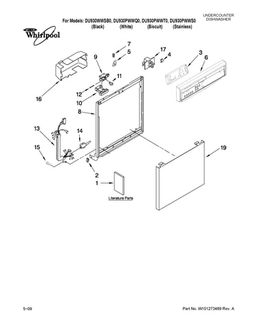 Frame and console parts