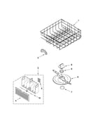 Lower dishrack parts