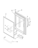 Refrigerator door parts