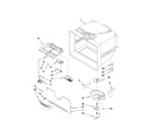 Crosley CB19G6W00W5 freezer liner parts diagram