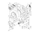 Whirlpool WGD9500TW3 bulkhead parts diagram