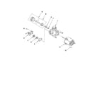 Ikea IUD4000WQ0 pump and motor parts diagram