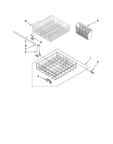 Dishrack parts