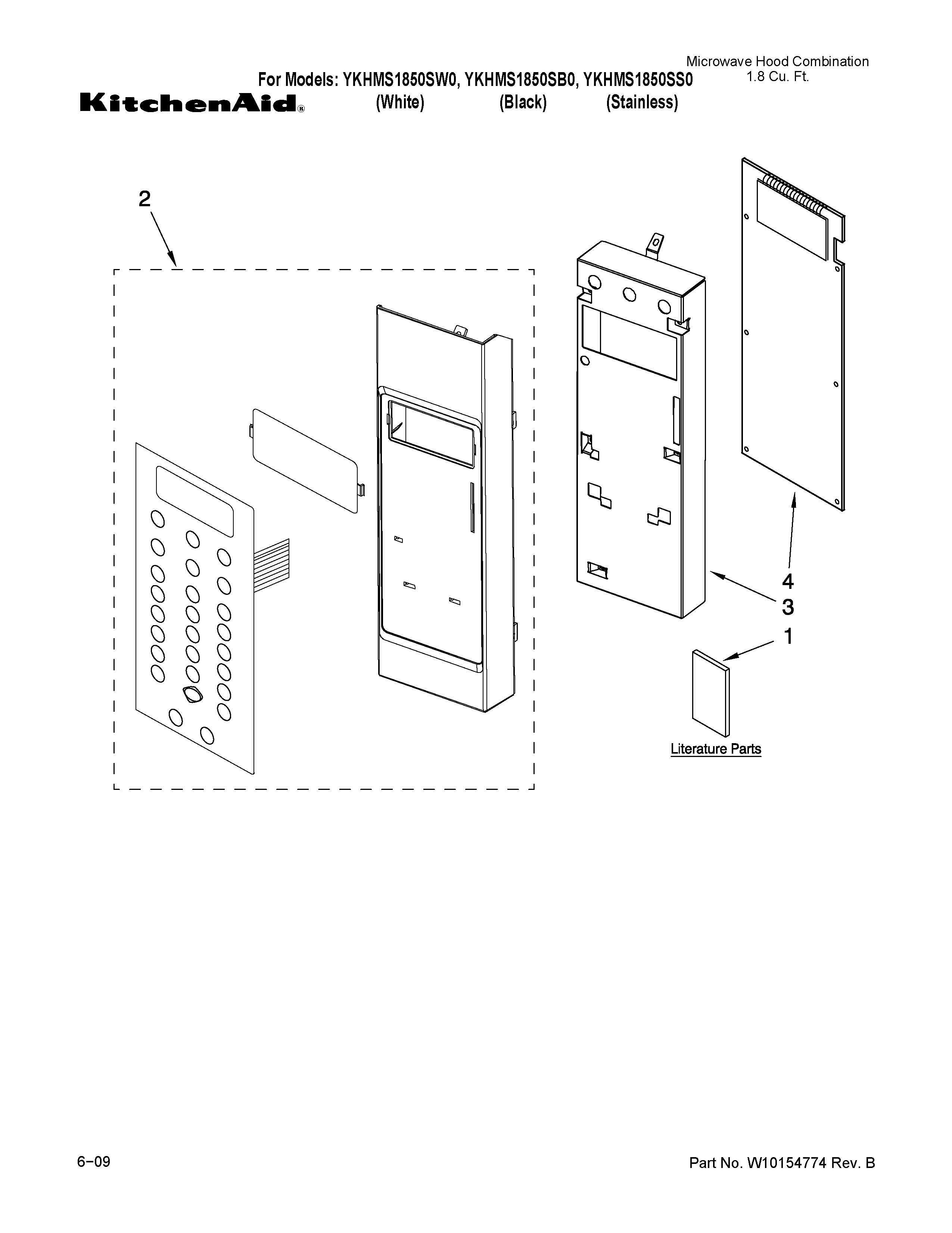 Control panel parts