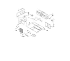 KitchenAid YKHMS1850SS0 air flow parts diagram