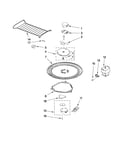 Magnetron and turntable parts