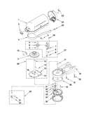 Case, gearing and planetary unit