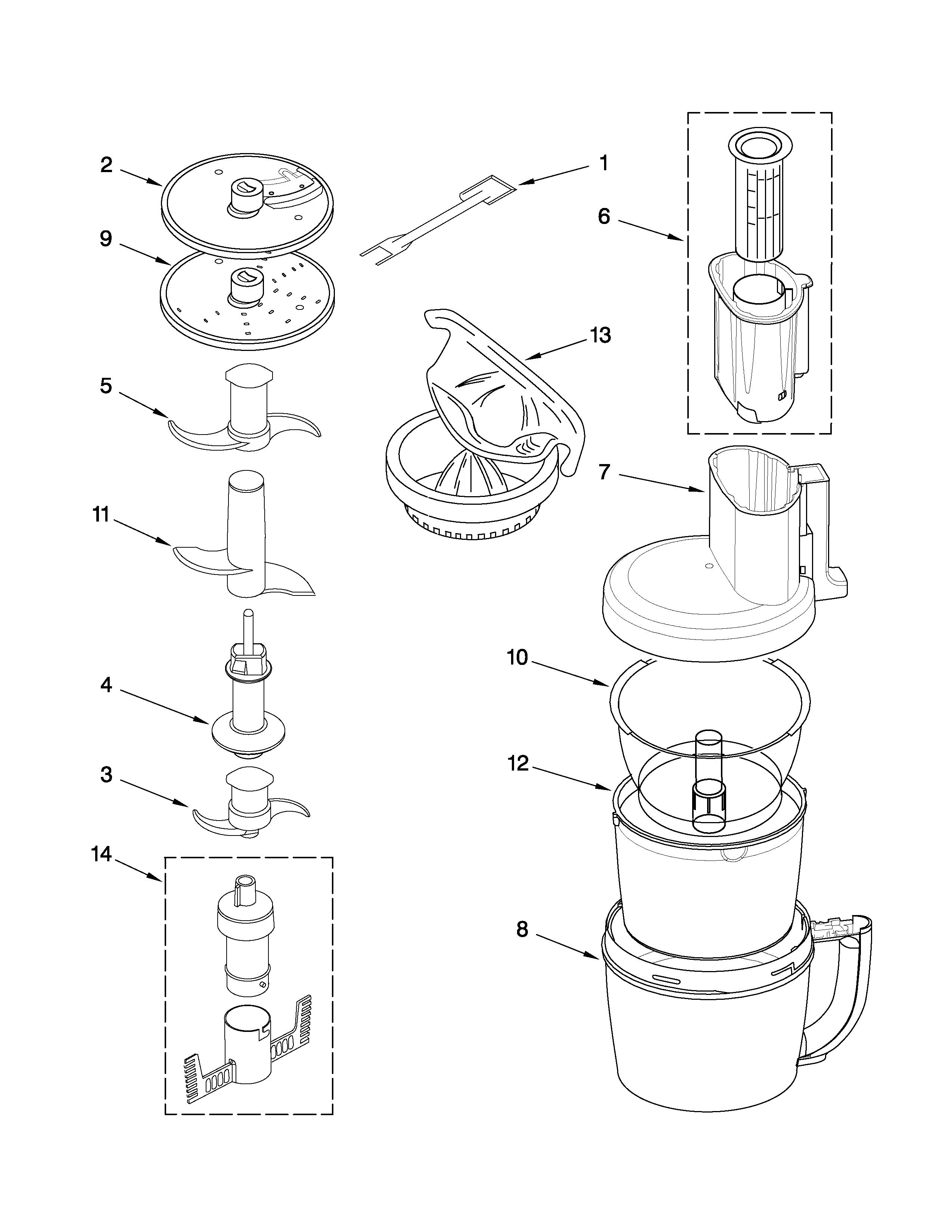 Attachment parts