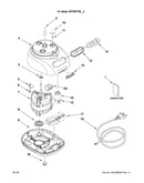 Motor and housing parts