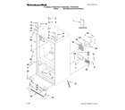 KitchenAid KFIS20XVMS1 cabinet parts diagram