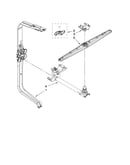 Upper wash and rinse parts