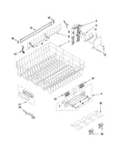 Upper rack and track parts