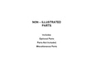 KitchenAid KBHS179SSS05 optional parts diagram