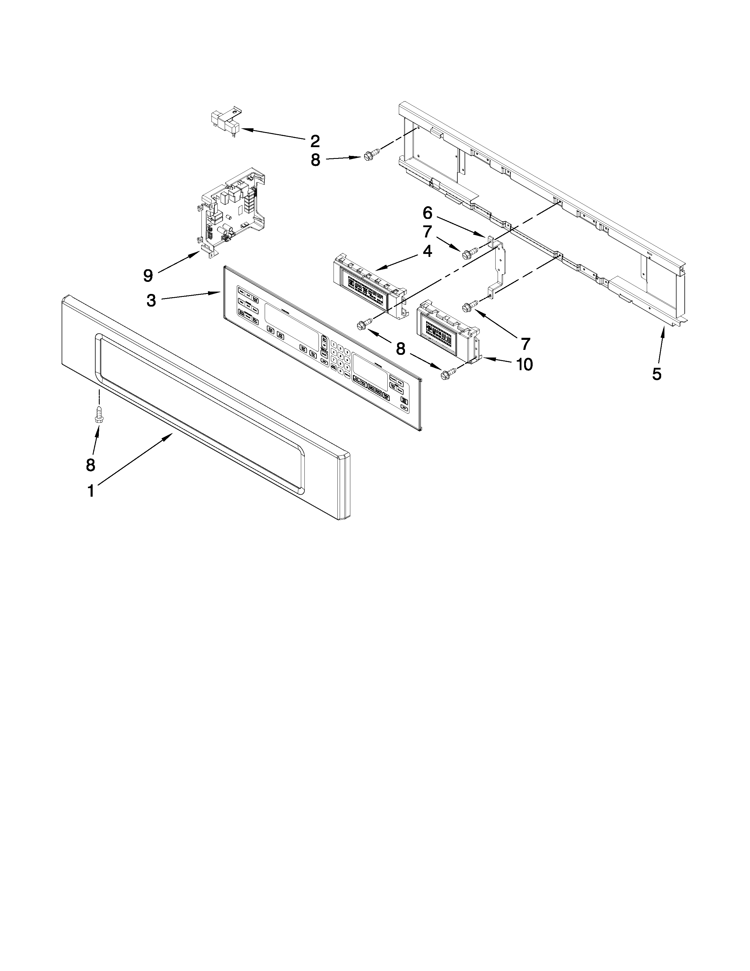 CONTROL PANEL PARTS