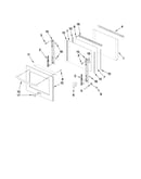 Oven door parts