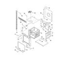 Whirlpool RBD245PRB04 upper oven parts diagram