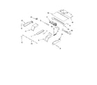 Whirlpool RBD245PRB04 top venting parts diagram