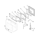 Oven door parts