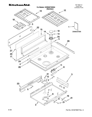 Cooktop parts