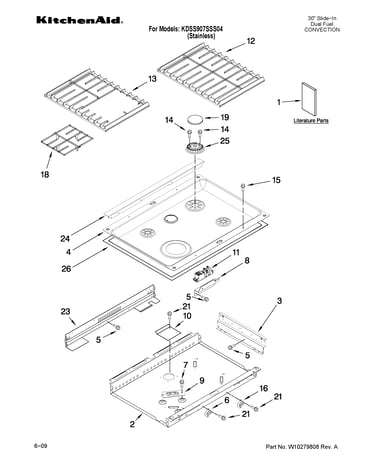 Cooktop parts