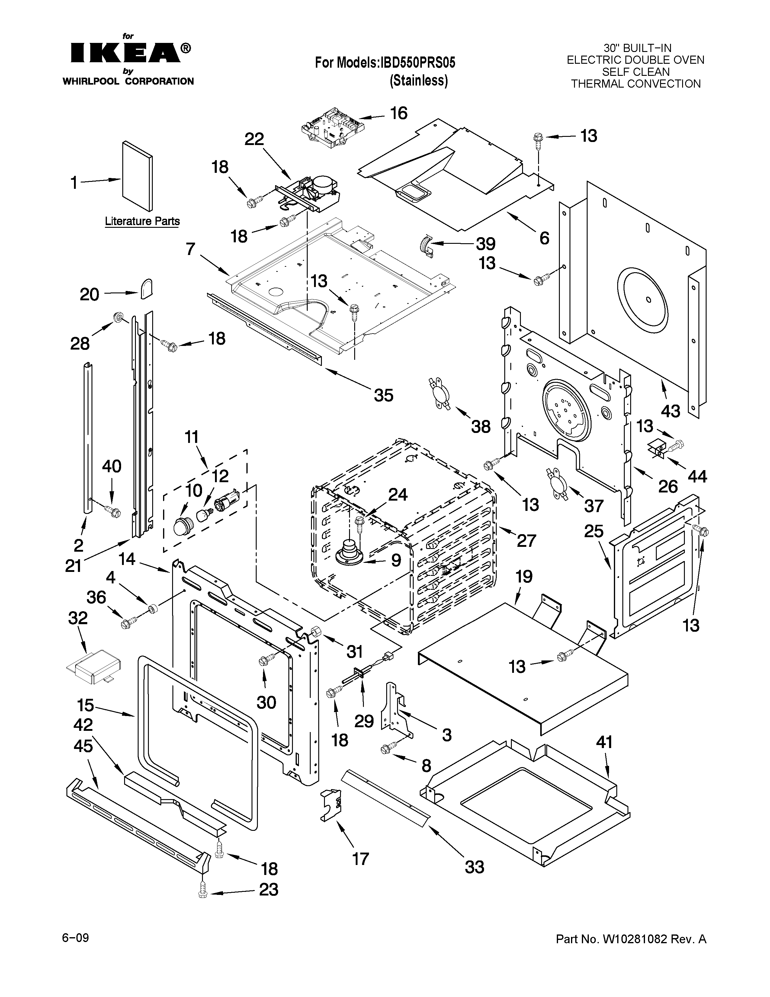 OVEN PARTS