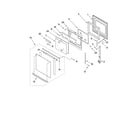 Ikea IBD550PRS05 oven door parts diagram
