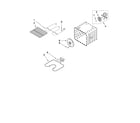 Ikea IBD550PRS05 internal oven parts diagram
