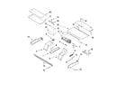 Ikea IBD550PRS05 top venting parts diagram
