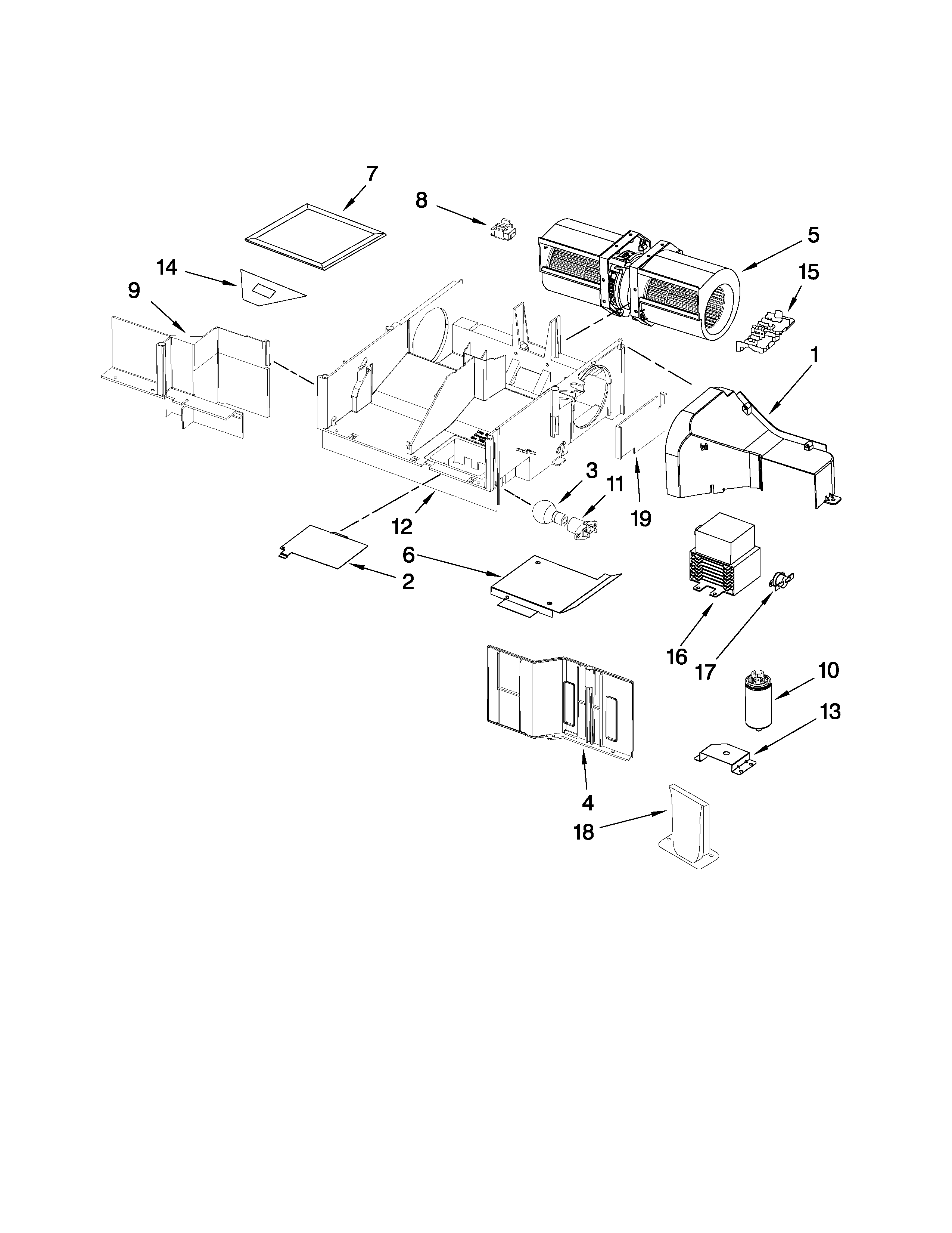 Air flow parts