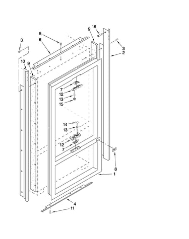 Cabinet and breaker trim parts