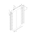 Jenn-Air JS48NXFXDW00 cabinet trim parts diagram