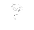 Jenn-Air JS48NXFXDW00 top grille and unit cover parts diagram