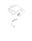 Top grille and unit cover parts