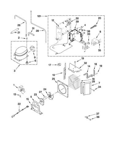 Upper unit parts