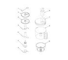 KitchenAid KFP750CR1 attachment parts diagram