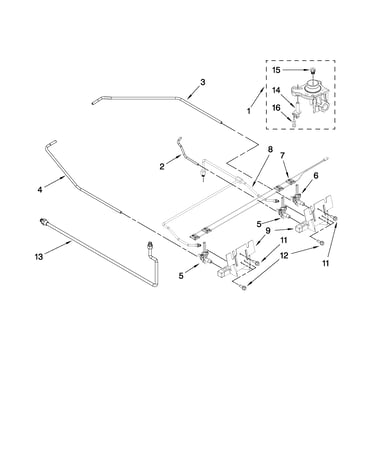 Cooktop burner parts