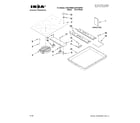 Ikea ICR410RP05 cooktop parts diagram