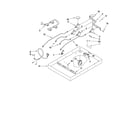 Ikea ICS300VM01 burner box, gas valves, and switches diagram