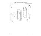 KitchenAid YKHMS1850SW1 control panel parts diagram