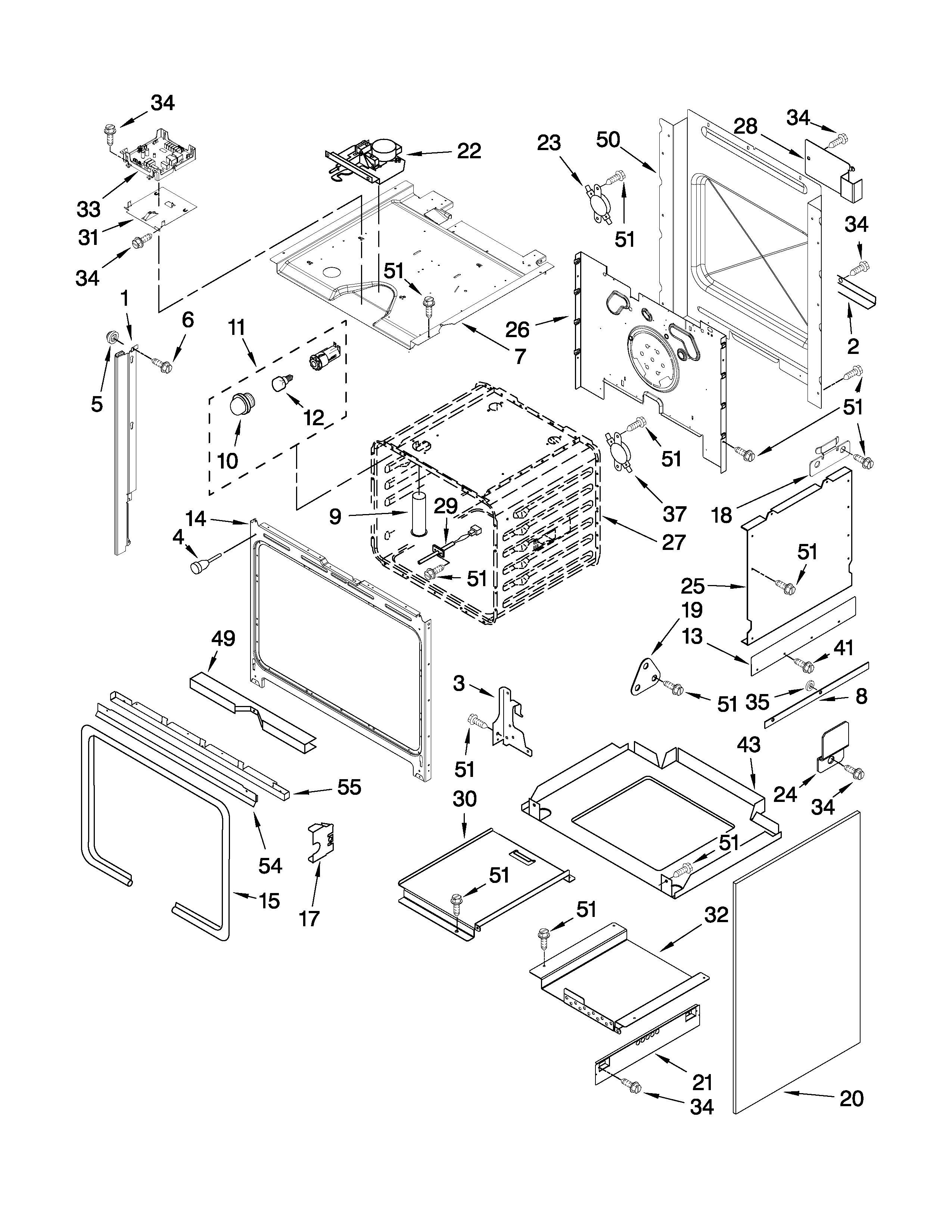Oven parts