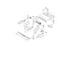 Whirlpool GBS279PVB02 top venting parts diagram