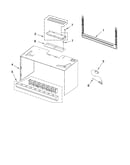 Cabinet and installation parts