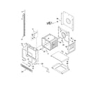 Whirlpool GBD279PVS02 upper oven parts diagram