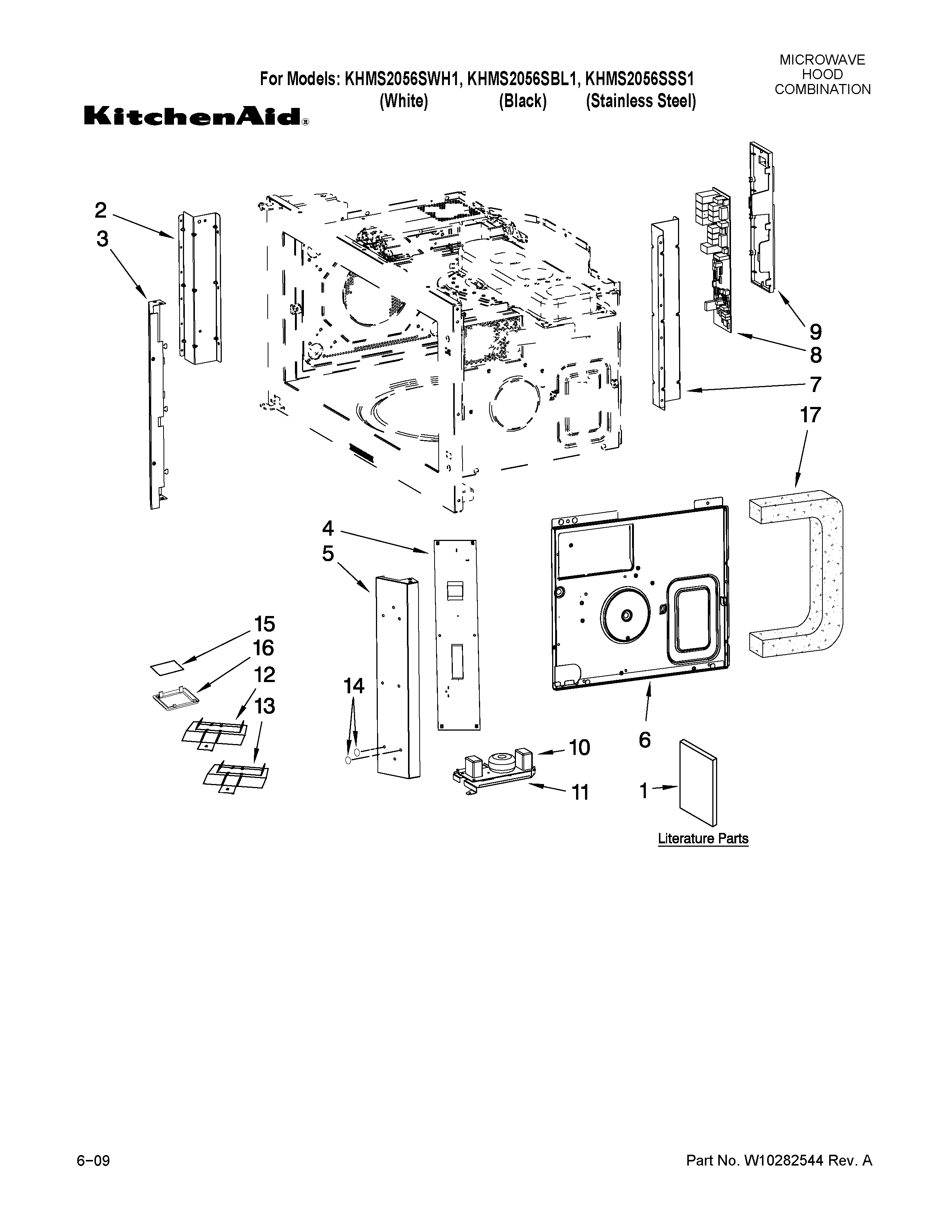Control board parts