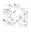 Interior and air flow parts