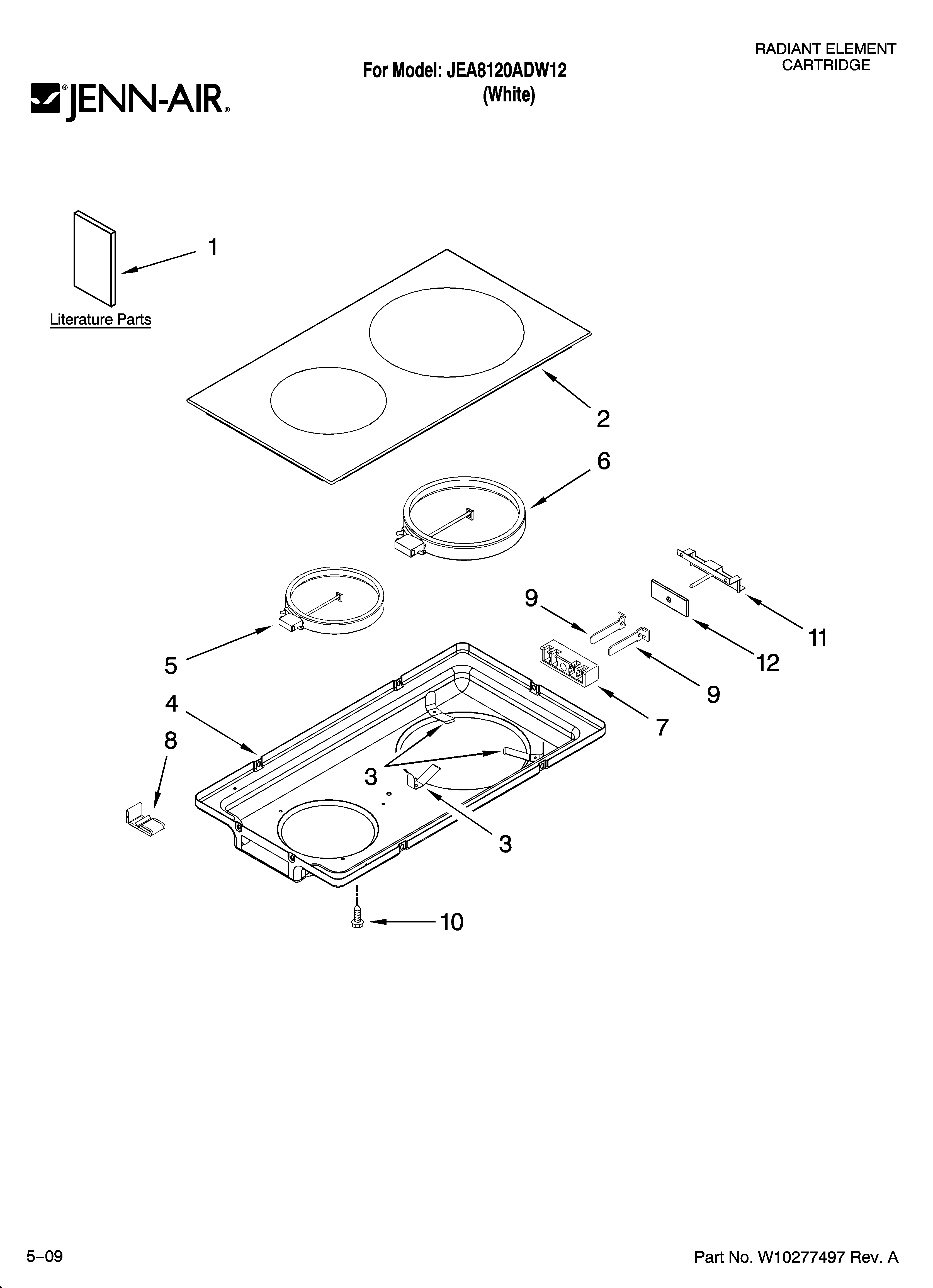 Glass cartridge