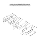 Upper door parts