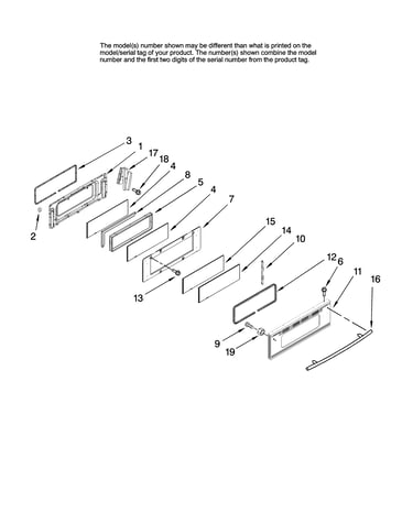 Upper door parts