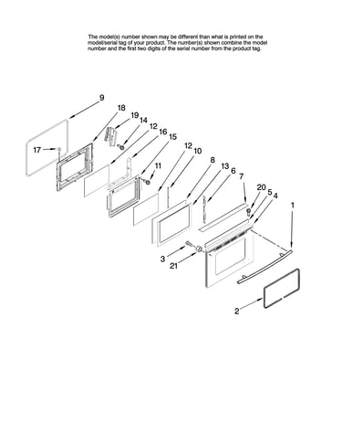 Lower door parts