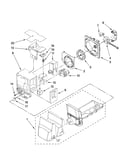 Motor and ice container parts